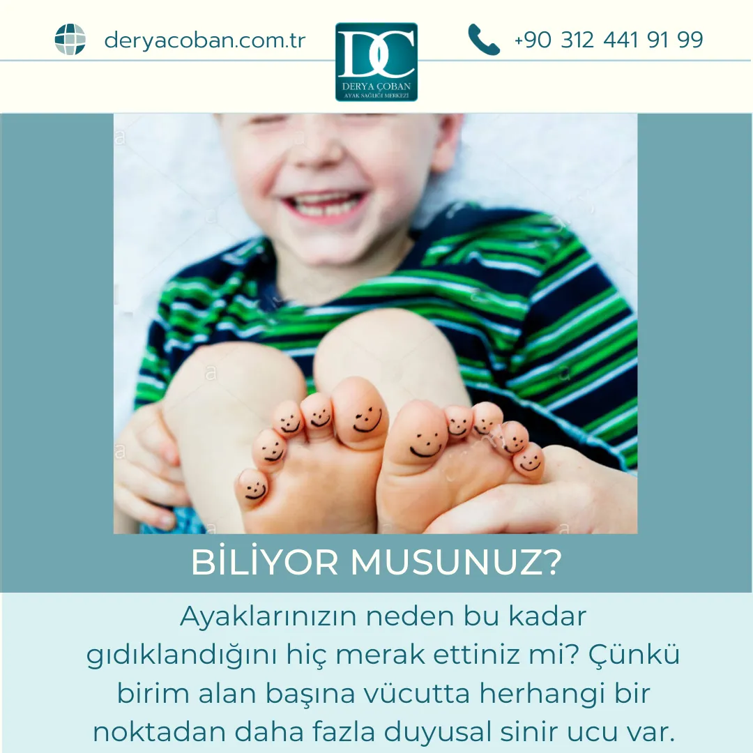 Ayaklar Neden Gıdıklanır?