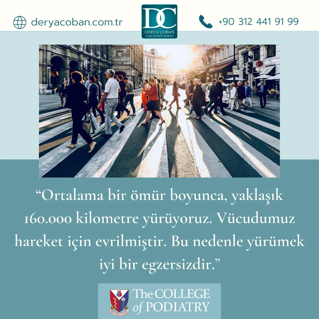 Yürümenin Ayaklarımız Üzerindeki Etkisi