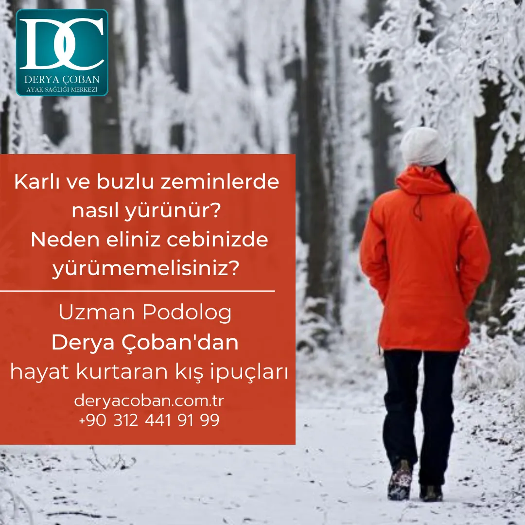 Buz ve Kaygan Yüzeylerde Güvenle Nasıl Yürülür?