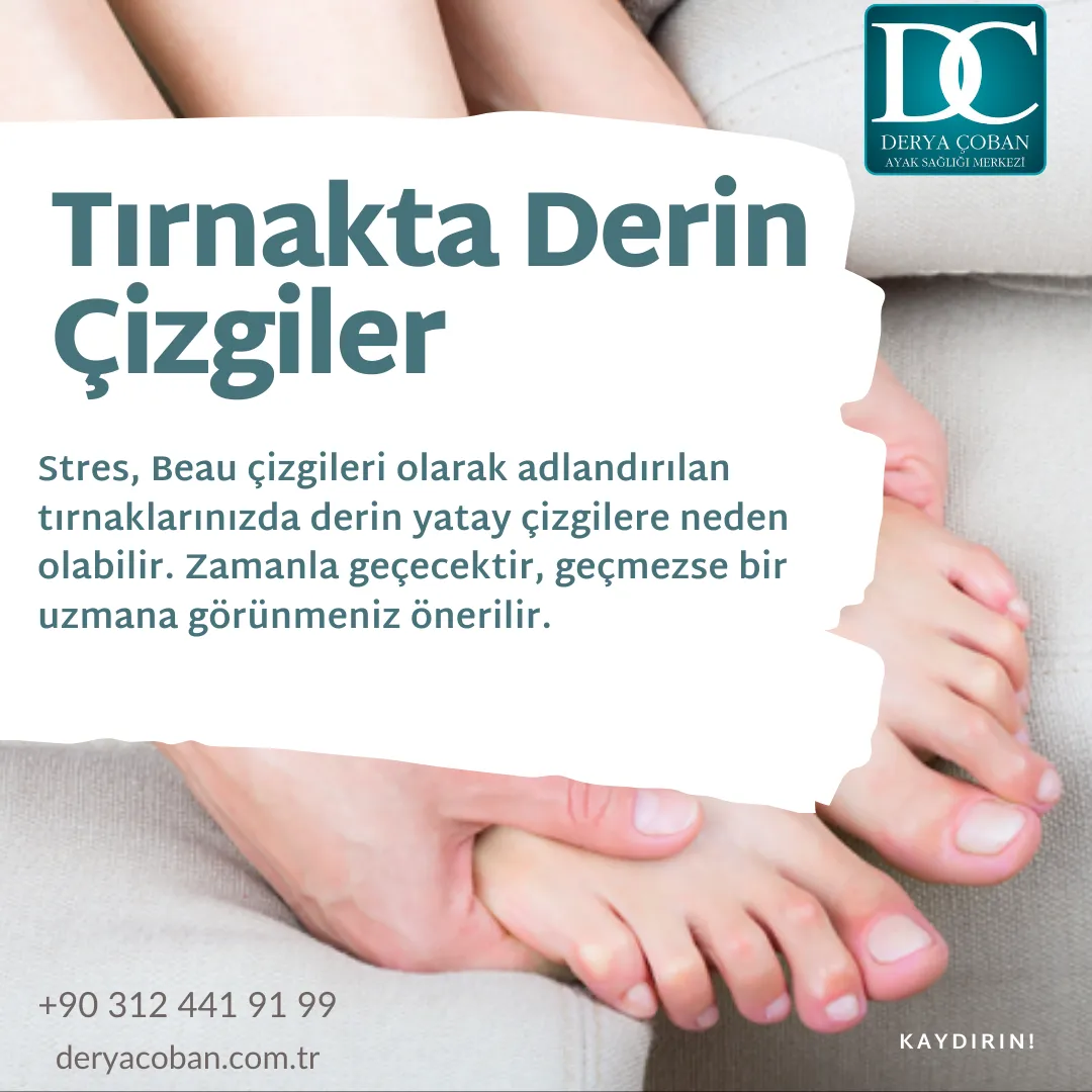Ayaklarınızda Ortaya Çıkan 7 Stres Belirtisi