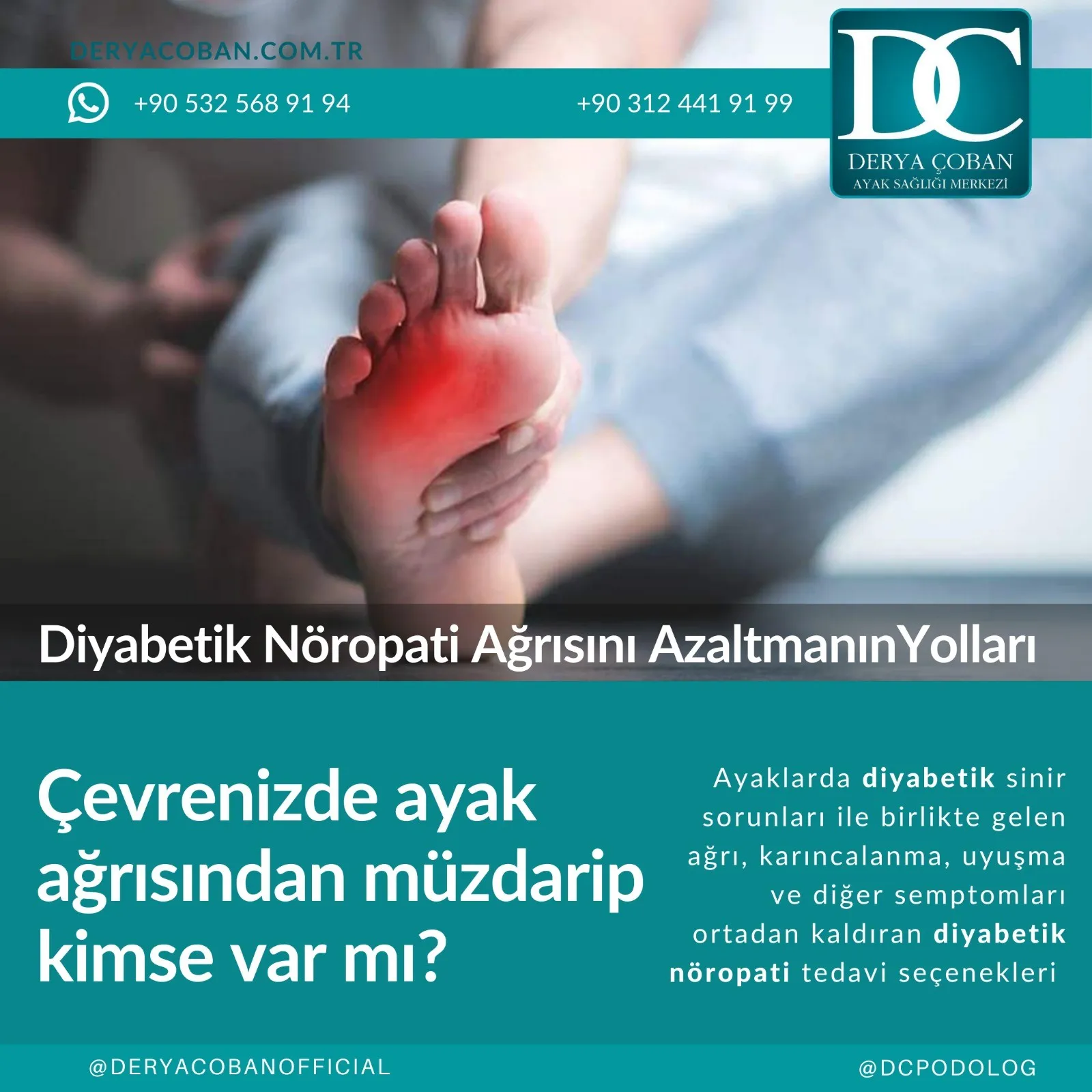 Diyabetik Nöropati Nedir? Nöropatik Ağrı Nasıl Geçer?