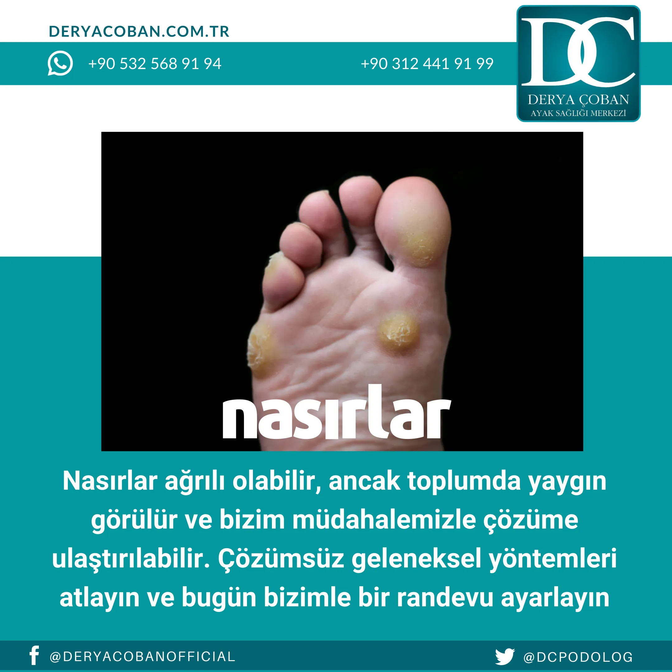 Başlıca Ayak Problemleri ve Çözümleri